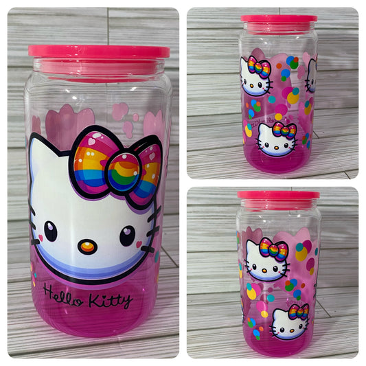 Ombre Rainbow Kitty