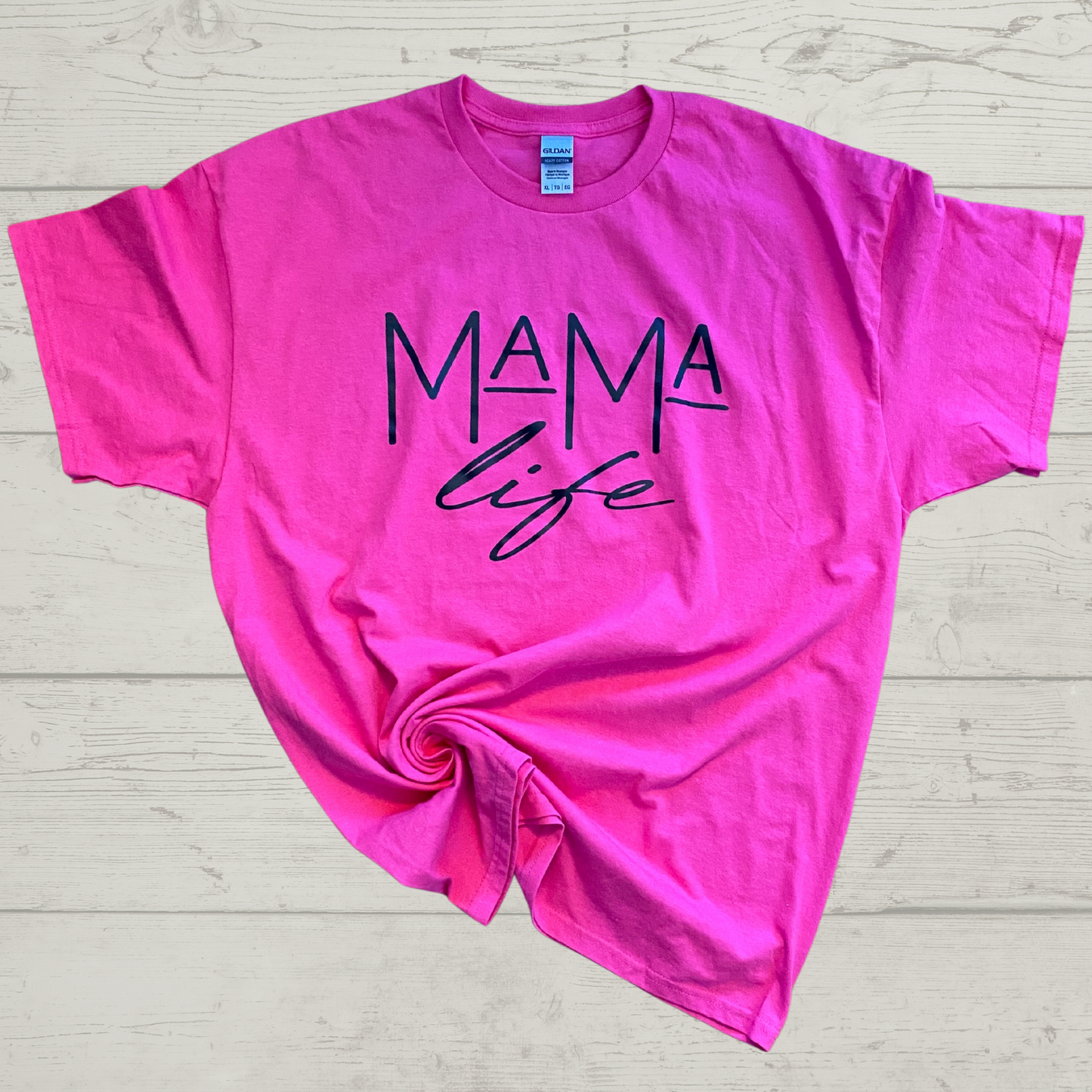 Mama Life Pink T-shirt