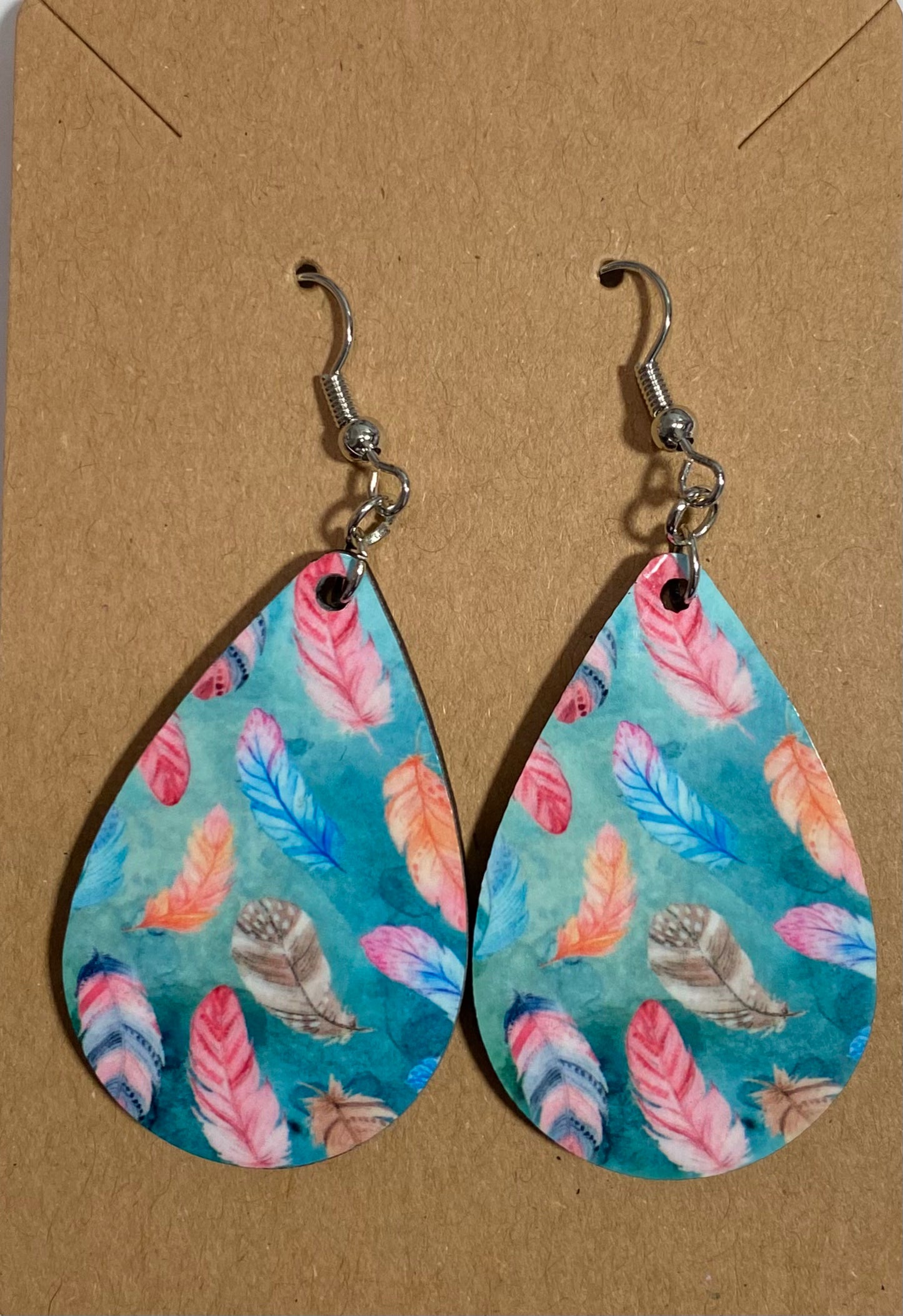 Floating Feathers Earrings