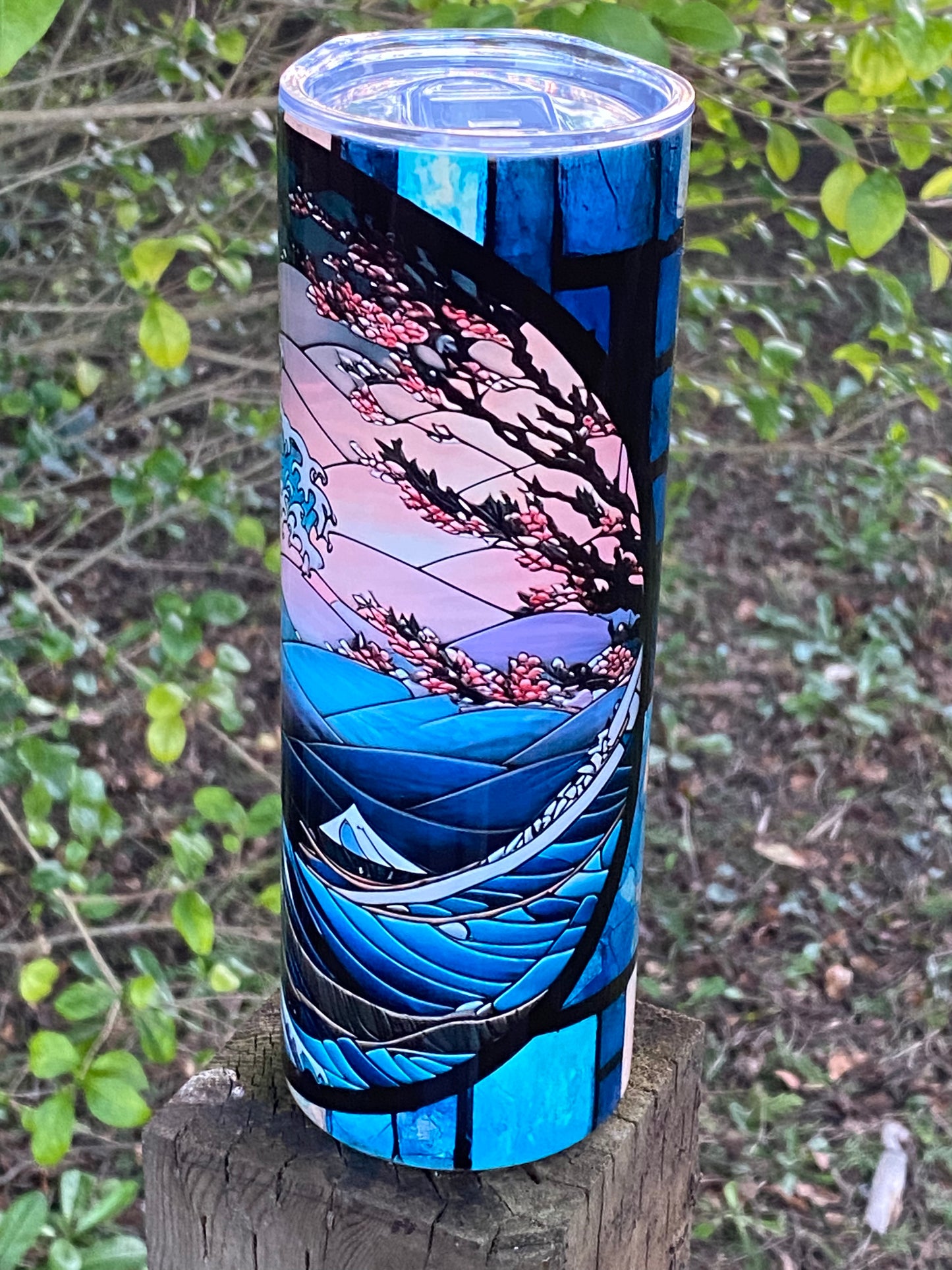 Stained Glass Wave